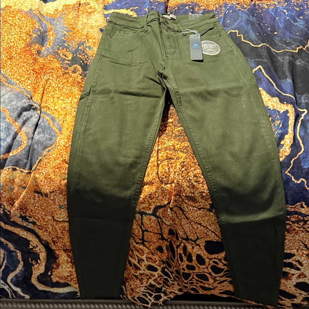 Tractr Olive Green Pants